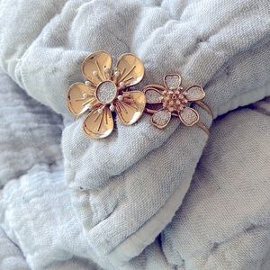 Floral Cuff Bracelet